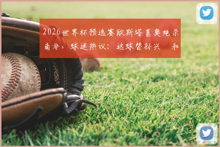 2026世界杯预选赛欧斯塔基奥绝杀南非，球迷热议：这球替孙兴慜和韩国队出了口气