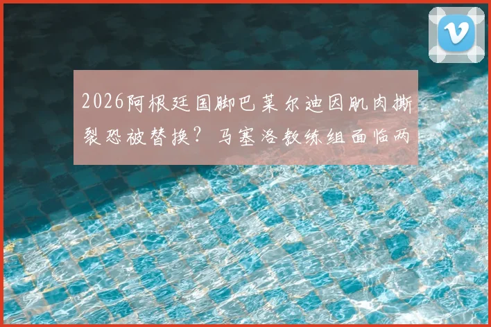 2026阿根廷国脚巴莱尔迪因肌肉撕裂恐被替换?马塞洛教练组面临两难抉择,队医评估成关键